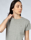 Playera Mujer Cuello Redondo AIR Gris