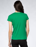 Playera Mujer Cuello Redondo AIR Jade