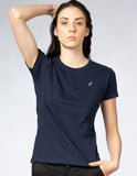 Playera Mujer Cuello Redondo AIR Marino