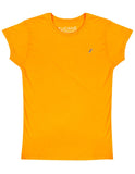 Playera Mujer Cuello Redondo AIR Naranja