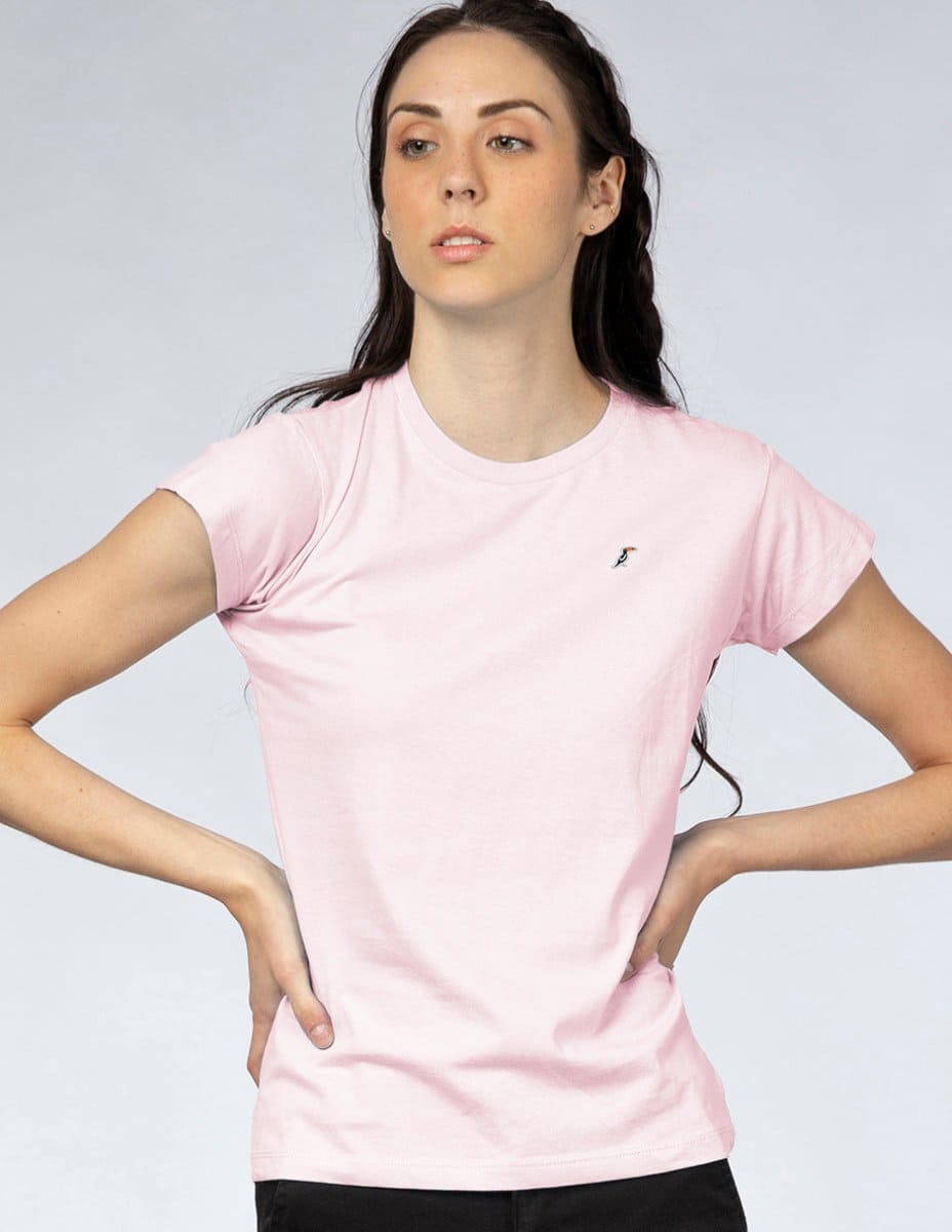 Playera Mujer Cuello Redondo AIR Rosa