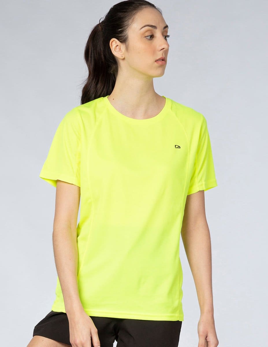 Playera Mujer Cuello Redondo SPORT AIR Amarillo