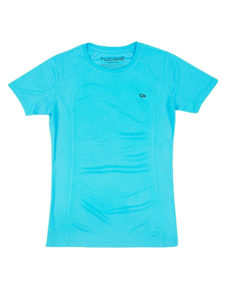 Playera Mujer Cuello Redondo SPORT AIR Turquesa