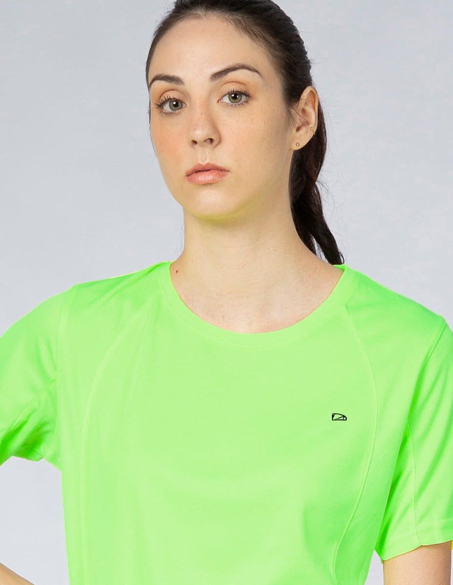 Playera Mujer Cuello Redondo SPORT AIR Verde