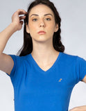 Playera Mujer Cuello V AIR V NECK Rey