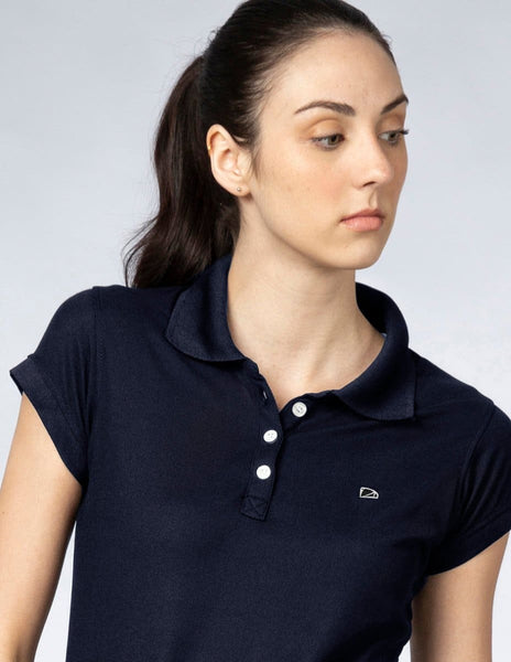 Playera Mujer SPORT POLO Marino