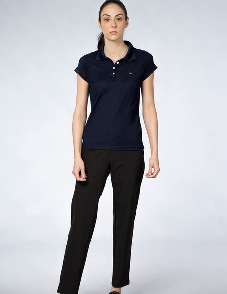 Playera Mujer SPORT POLO Marino