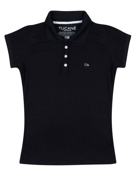 Playera Mujer SPORT POLO Negro