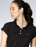 Playera Mujer SPORT POLO Negro