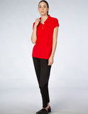 Playera Mujer SPORT POLO Rojo