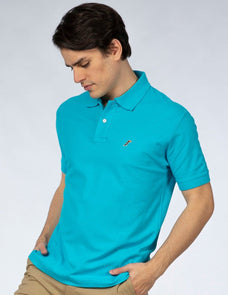 Polo Hombre MAGIC ORIGINAL Turquesa