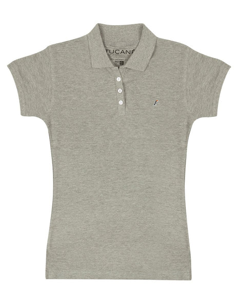 Playera Polo Mujer MAGIC ORIGINAL Gris