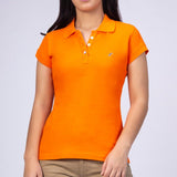 Playera Polo Mujer MAGIC ORIGINAL Naranja