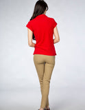 Playera Polo Mujer MAGIC ORIGINAL Rojo