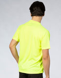 PLAYERA HOMBRE CUELLO REDONDO SPORT AIR AMARILLO