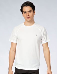 PLAYERA HOMBRE CUELLO REDONDO SPORT AIR BLANCO