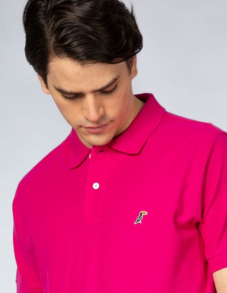 Polo Hombre MAGIC ORIGINAL Fucsia