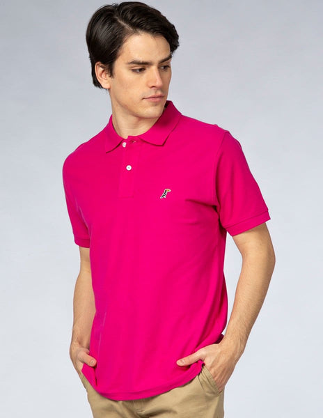 Polo Hombre MAGIC ORIGINAL Fucsia