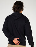 Sudadera con Cierre y Gorro ZIPPER HOODIE Negro