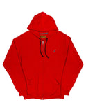 Sudadera con Cierre y Gorro ZIPPER HOODIE Rojo