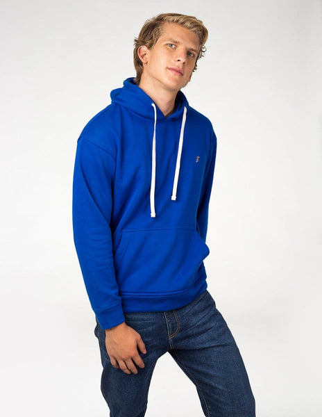 Sudadera con Gorro ORIGINAL HOODIE Azul