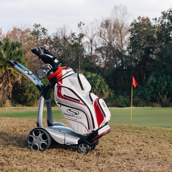 golf buggy that follows you