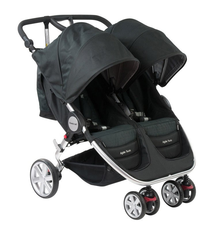 steelcraft twin pram