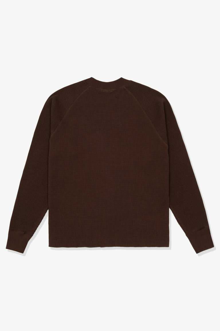 brown raglan shirt