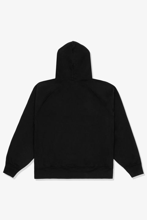 SUPER WEIGHTED HOODIE - BLACK – LADY WHITE CO.