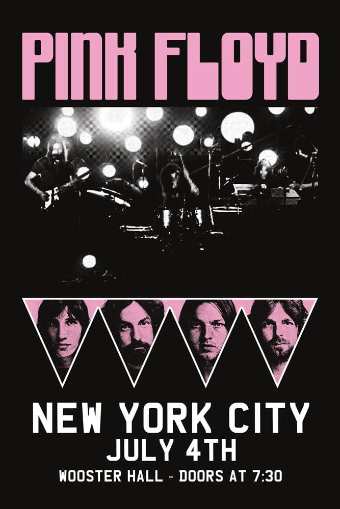 Pink Floyd - New York Concert - Poster – TrippyStore