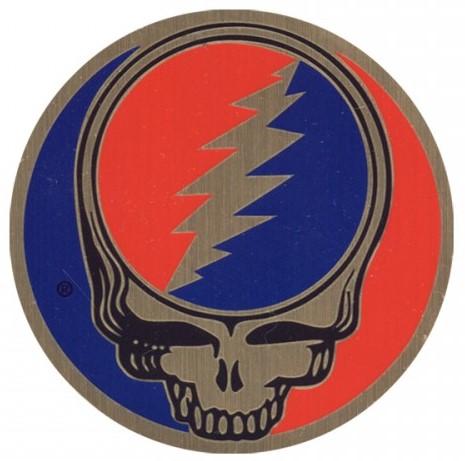 Grateful Dead - Steal Your Face Metal - Sticker – TrippyStore