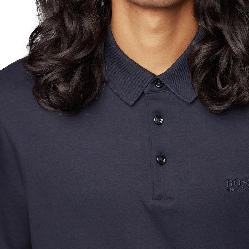 Regular Fit Long Sleeved Polo Shirt 