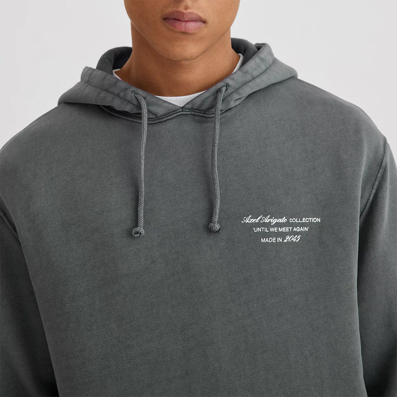 Axel Arigato - Reunited Hoodie in Faded Black | Nigel Clare