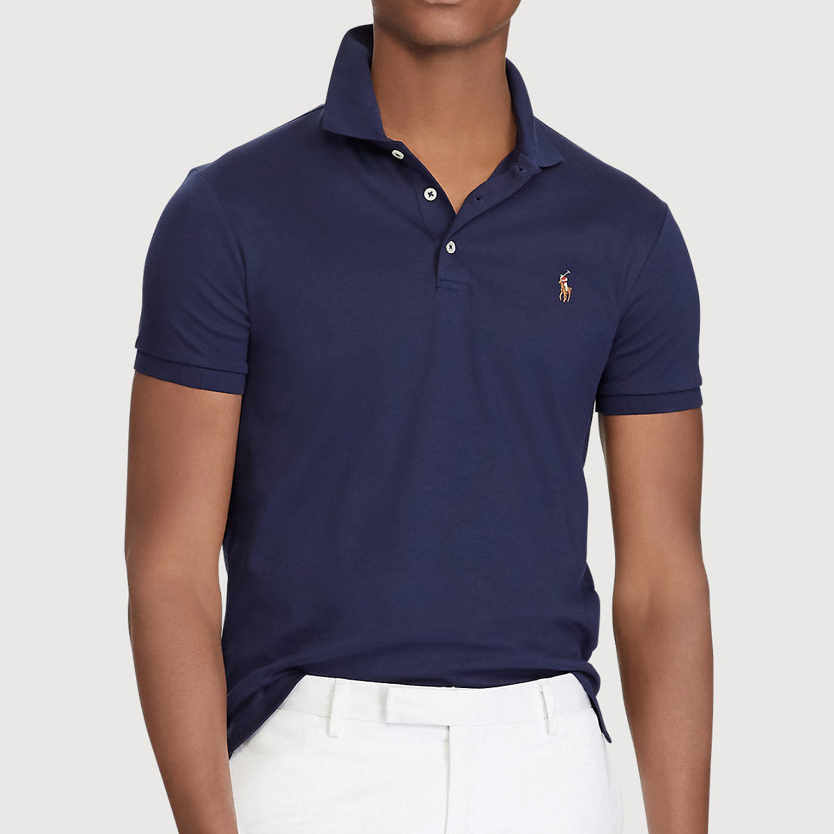 Polo Ralph Lauren - Soft Touch Polo Shirt in Navy | Nigel Clare