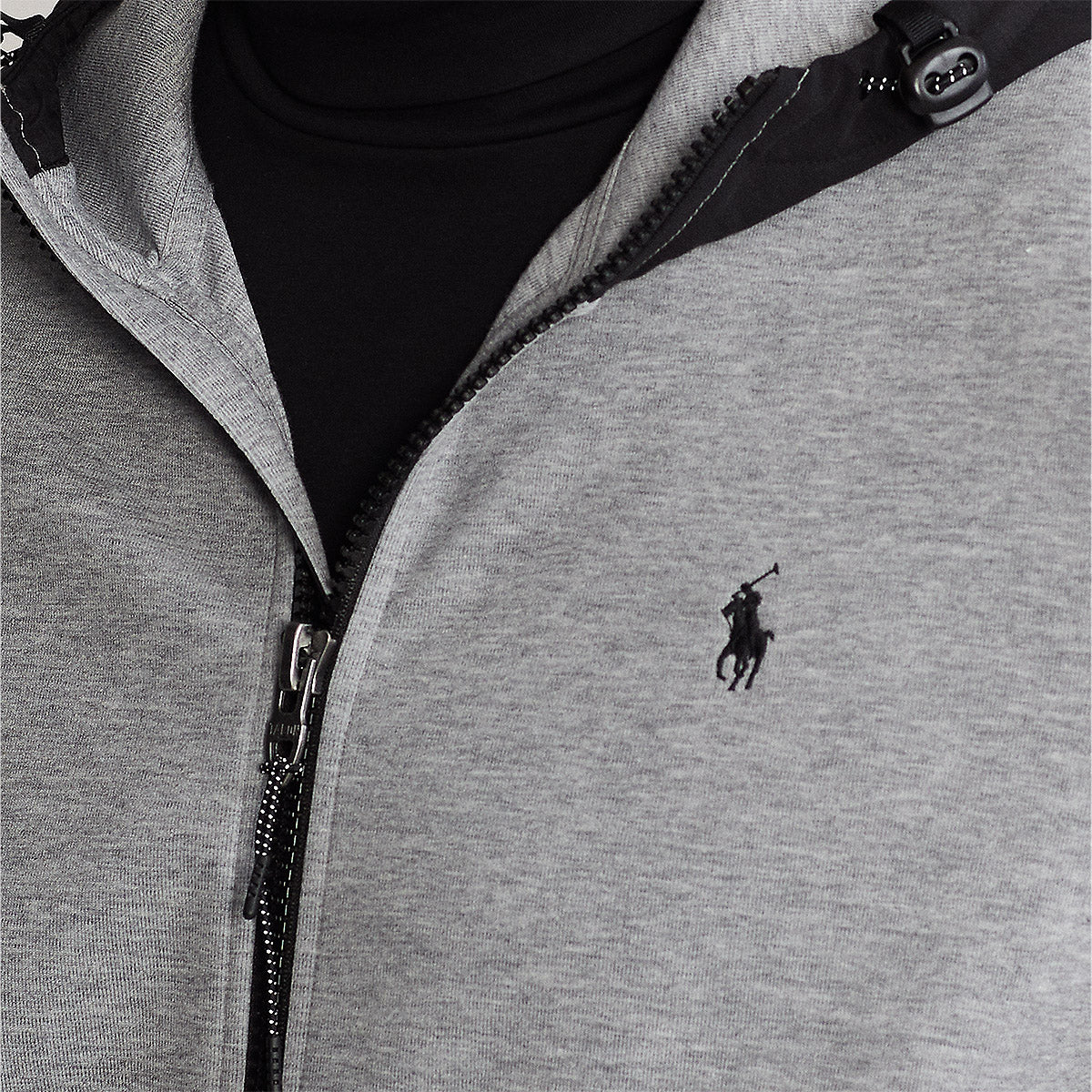 Polo Ralph Lauren - Hybrid Water Repellent Hoodie in Grey | Nigel Clare