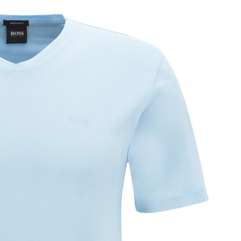 hugo boss light blue t shirt