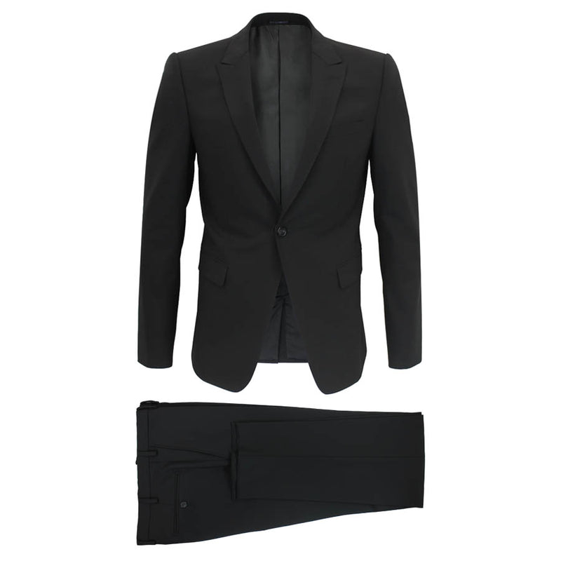 Emporio Armani - David Line Suit in Black | Nigel Clare