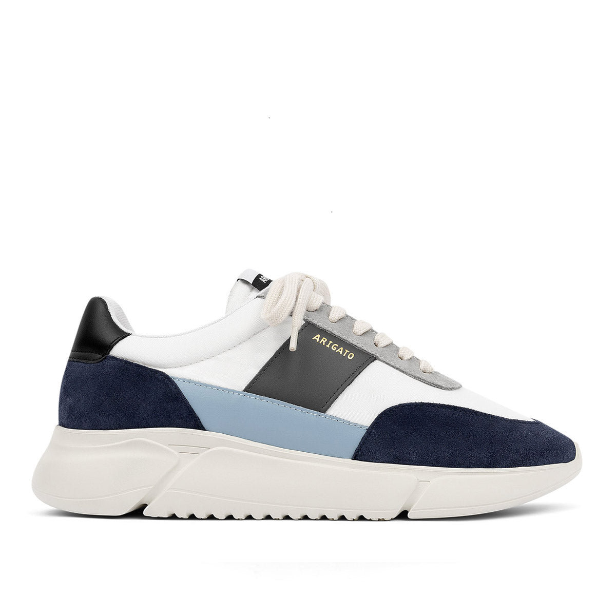 Axel Arigato - Genesis Vintage Runner Trainers in White/Blue | Nigel Clare