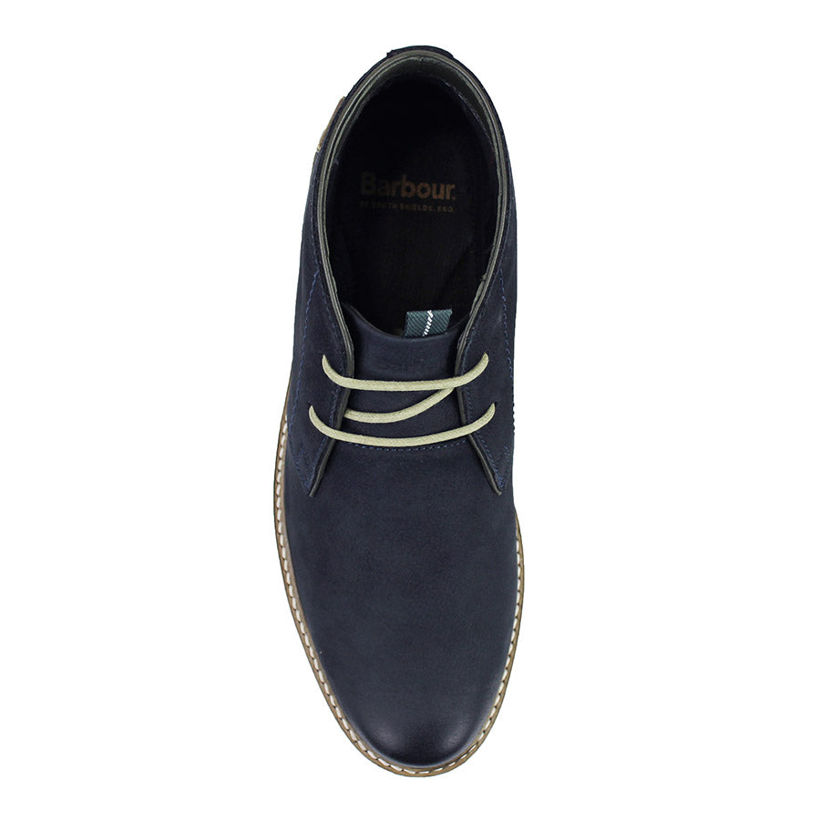 barbour readhead chukka boots navy