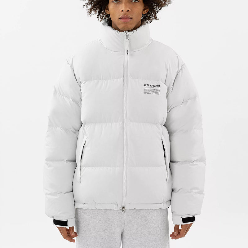 Axel Arigato - Observer Puffer Jacket in Off White | Nigel Clare