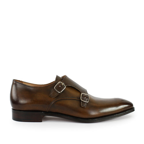 Joseph Cheaney - Bexhill Derby Brogue Shoes in Mahogany | Nigel Clare