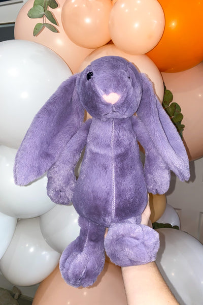 Just Hoppin' Through Plush Bunny-190 - ACCESSORIES-BABE-[option4]-[option5]-[option6]-Leather & Lace Boutique Shop