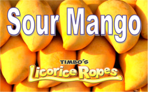 Mango Lovers Lookout! Our Sour Mango Licorice Ropes are the most authentic Mango tasting fruit candies you have ever eaten. It’s like the best Sweet-Sour Mango Candy that can grow on a tree!