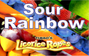 Sour Rainbow Licorice Ropes are our customers #1 choice! It is an Assorted Blend of Different Flavors with a Sour Twist.