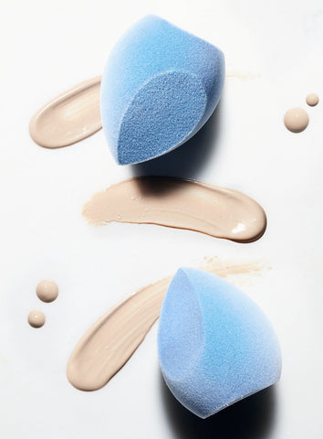 Makeup Sponge Set Of 2, Hybrid Foundation Beauty Sponge For