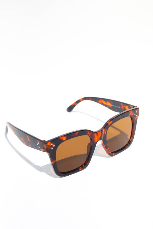Mulberry & Grand - Bash Block Frame Sunglasses