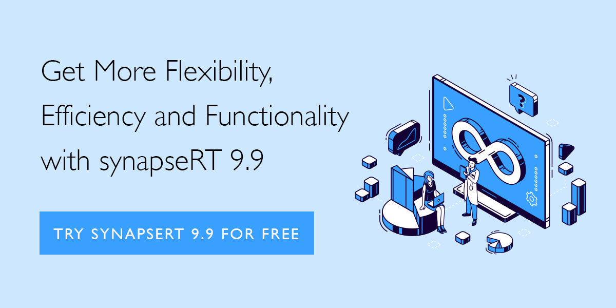 Get More Flexibility, Efficiency and Functionality with synapseRT 9.9