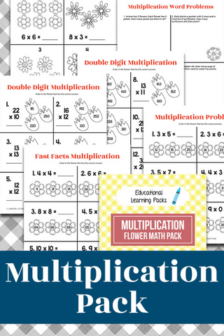 flower multiplication collage