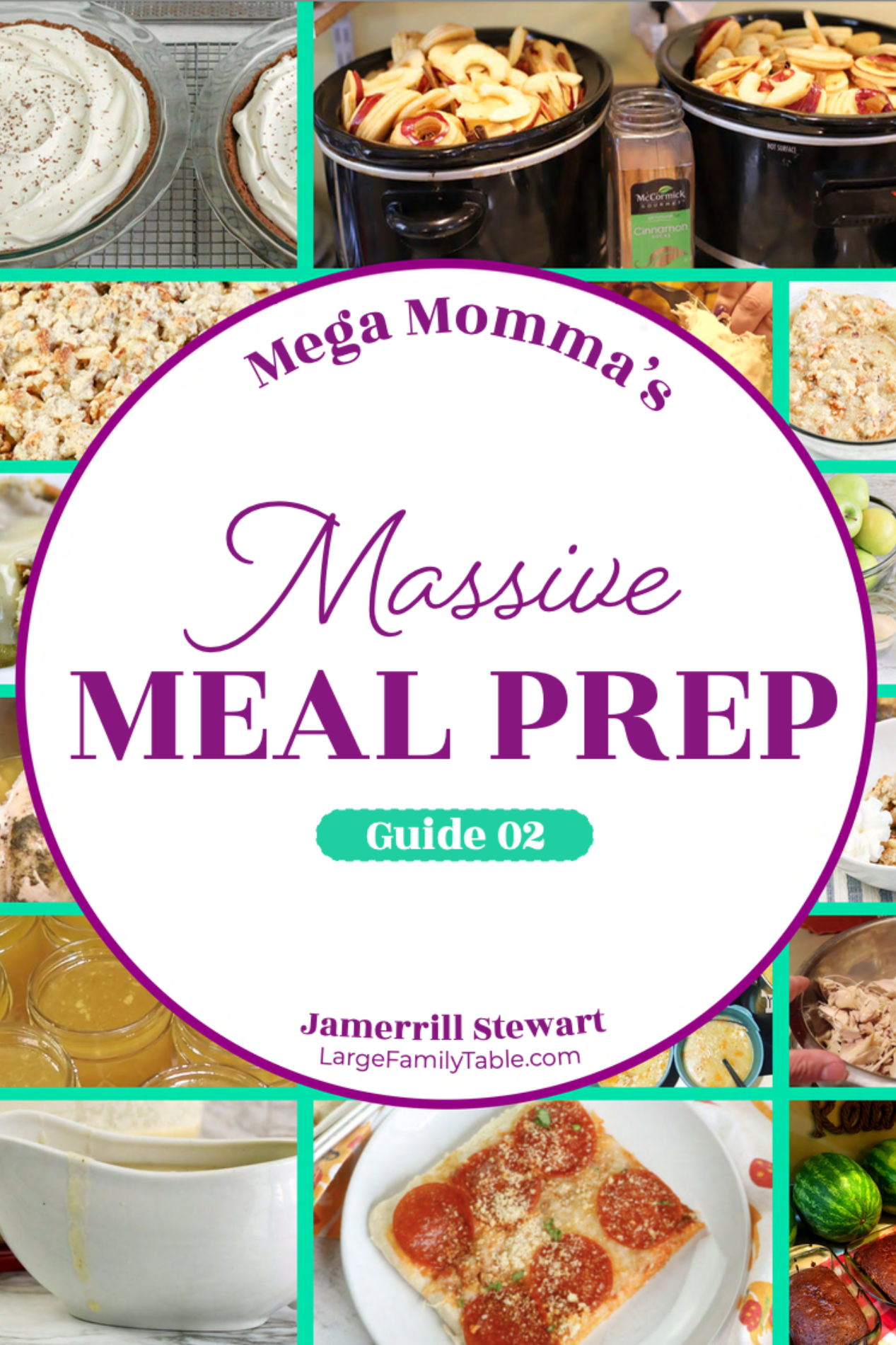 Mega Momma's Massive Meal Prep Guide Two {43 pages}