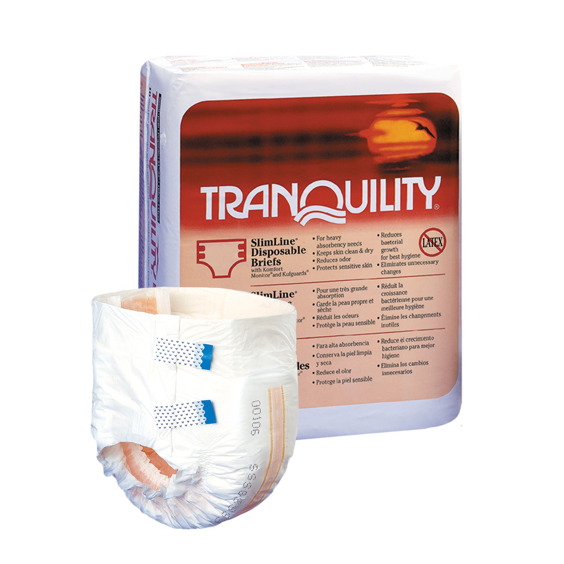 Tranquility ATN All-Through-the-Night Disposable Briefs: Bedwetting Store